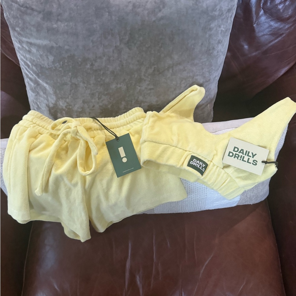 Daily Drills Lemonde towel Terry set